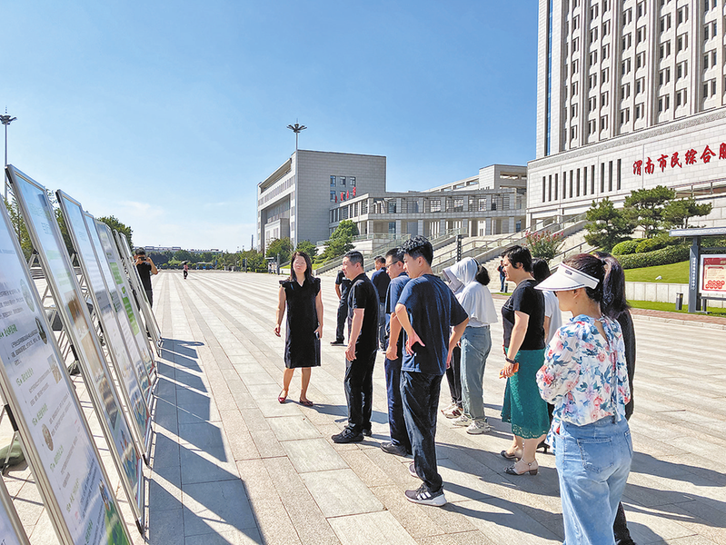 開展巡回宣傳 防治大氣污染